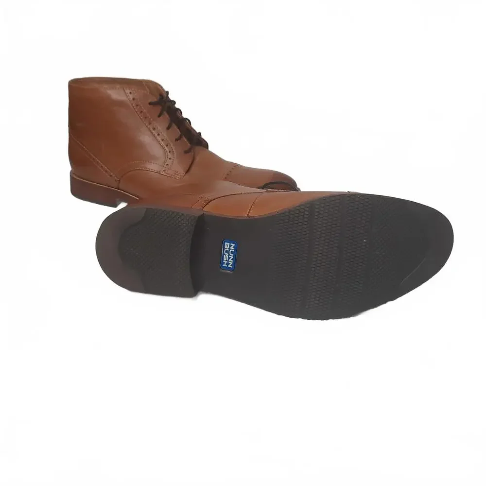 Nunn Bush Middleton Men's Leather Lace-Up‎ Boots Size 10.5M